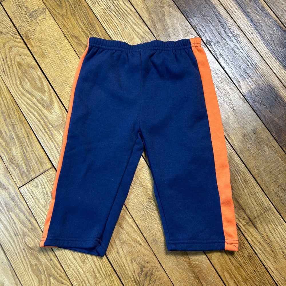 Y2K Baby Paris Pants‎ Toddler 18 Months Blue Orange Athletic Joggers